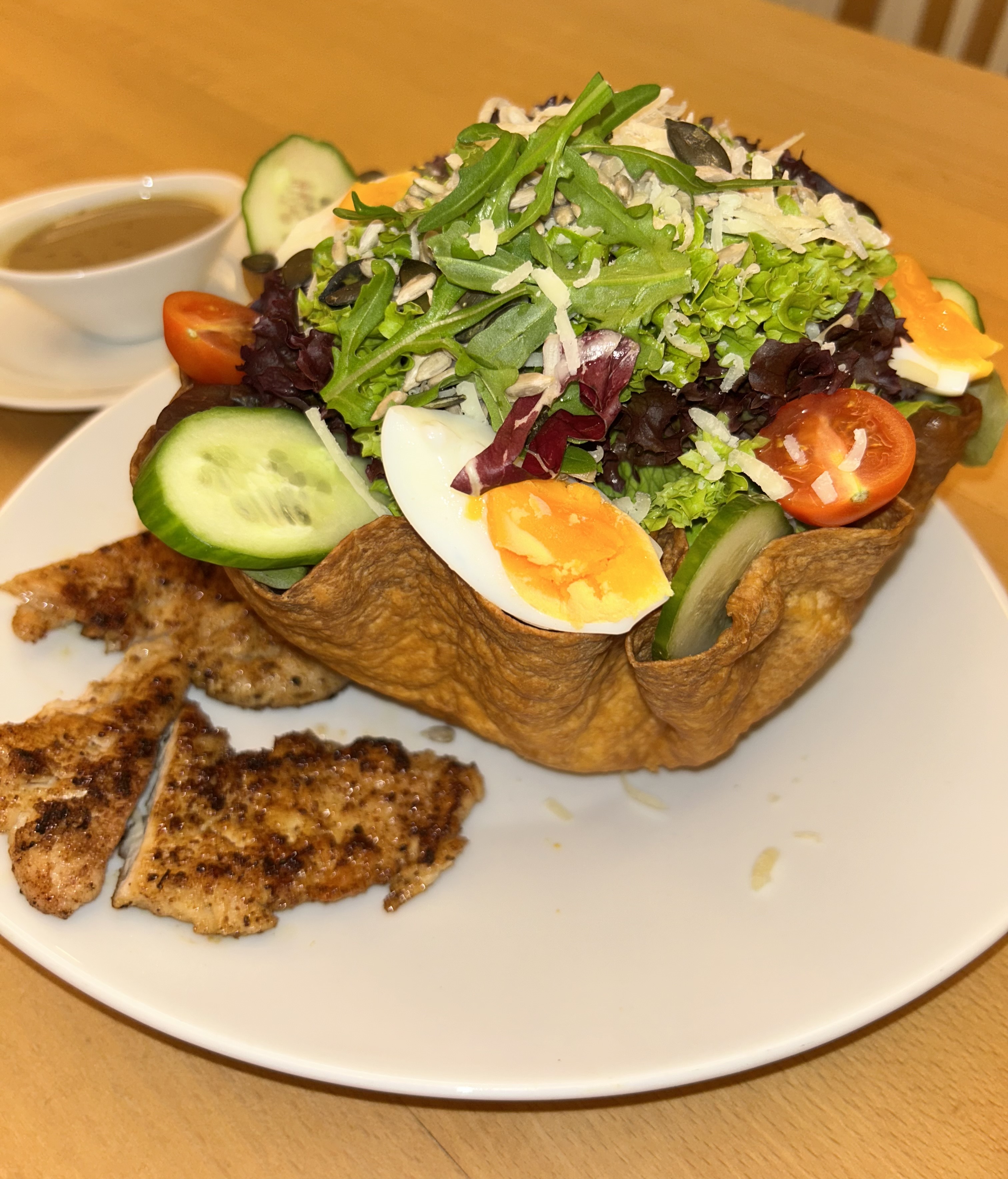 Zenntaler Knusperschälchen mit Hähnchenbrust